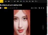 鞠婧祎怼脸拍照五官精致立体 橘发造型明艳魅惑