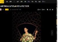 江疏影身穿浅绿汉服气质温婉 妆容精致传递东方韵味