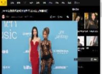 jennie红色抹胸裙秀纤细身材 黑衣红唇颜值能打