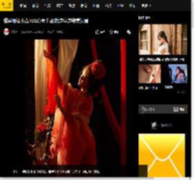 甜馨晒红衣古风写真照 精致妆造营造绝美氛围