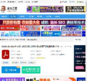 Adobe Acrobat2025下载 Adobe Acrobat Pro DC v2025.001.20458 中文免费直装版(附教程) 64位 下载-脚本之家
