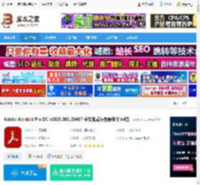 Acrobat DC2025免安装下载 Adobe Acrobat Pro DC v2025.001.20467 中文免费绿色便携版 64位 下载-脚本之家