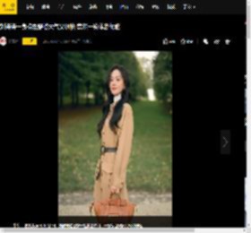 刘诗诗一身棕色穿搭大气又明艳 莞尔一笑体态优雅